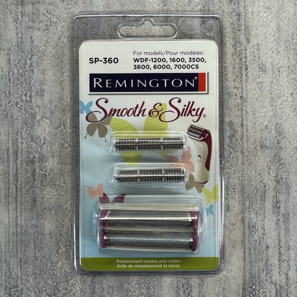 Remington Smooth and Silky SP-360 Replacement Screens and Cutters - NIP - Picture 1 of 4